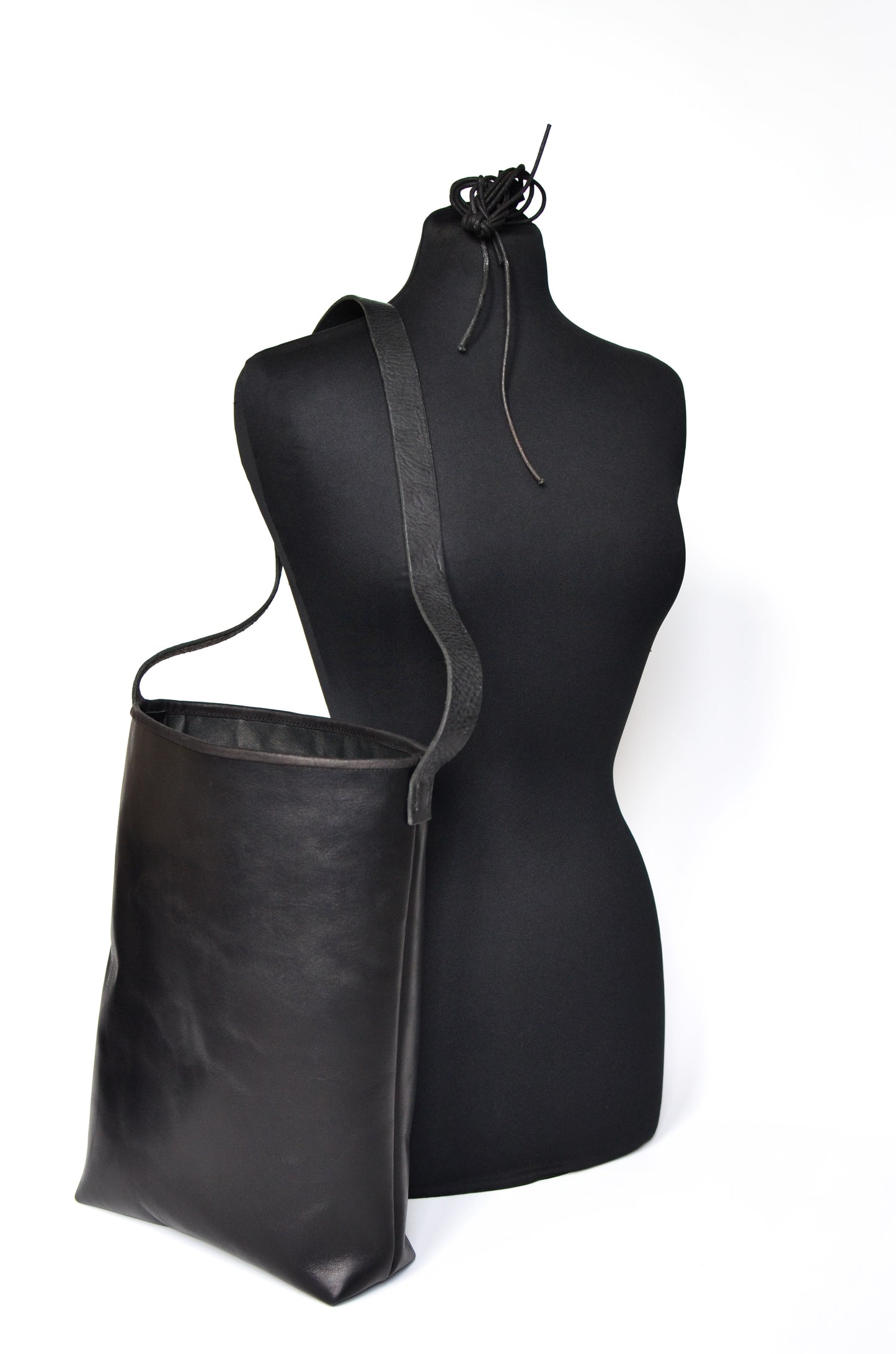 Black Rectangular Shoulder Bag