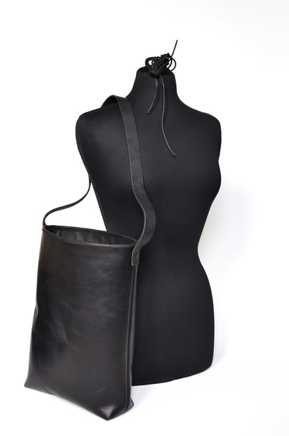 Black Rectangular Shoulder Bag