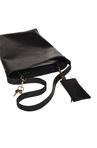 Black Rectangular Shoulder Bag
